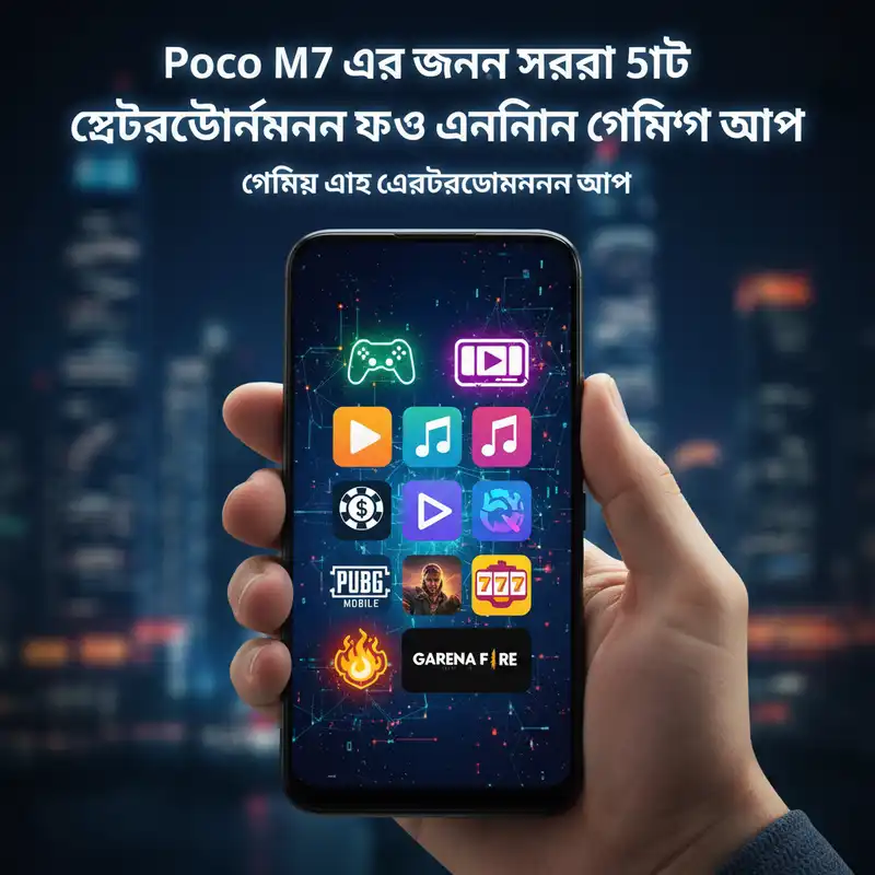 Best Entertainment and Gaming Apps for Poco M7