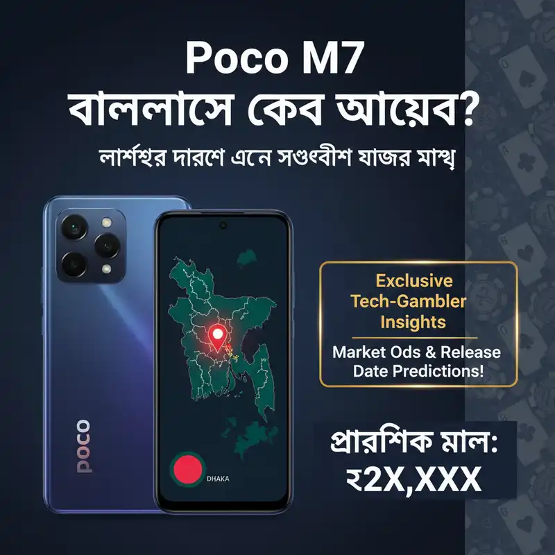 Poco M7 লঞ্চের তারিখ এবং বাংলাদেশে মূল্য